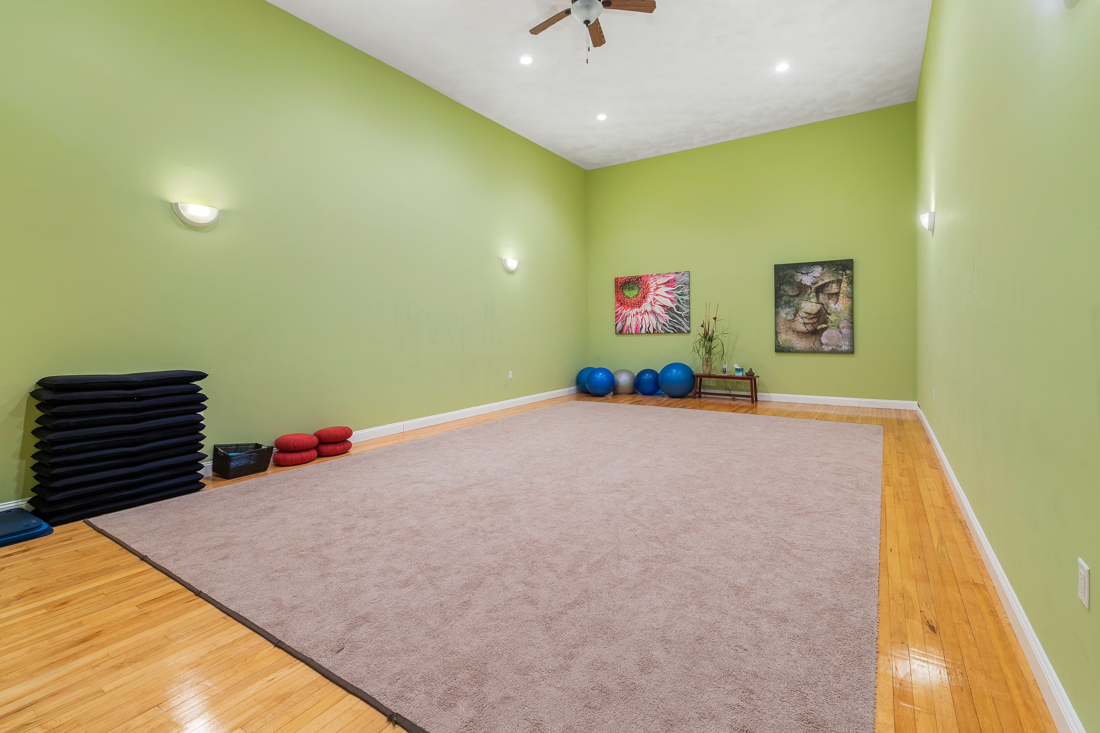 Yoga and wellness studio